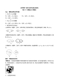 高考物理 一轮复习 考点整合练习专题(17)圆周运动(2份打包,解析版+原卷版,可预览)