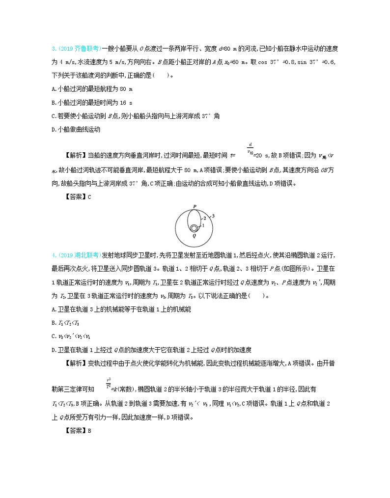 高考物理一轮复习第八单元力学实验单元检测(含详解)02