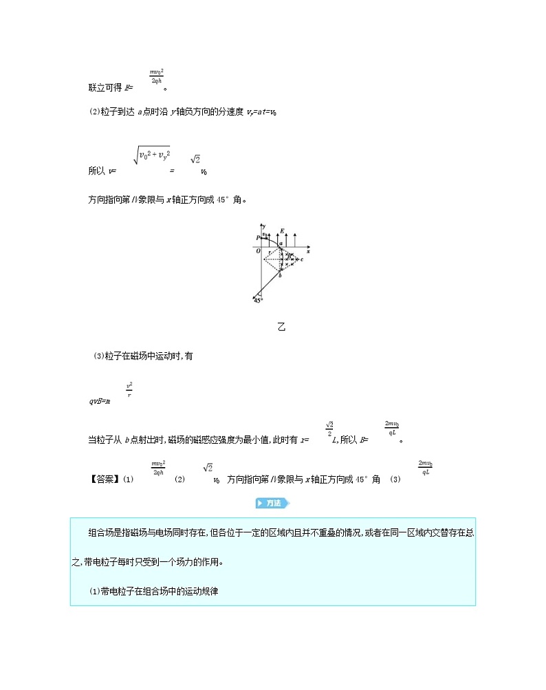 高考物理一轮复习第十二单元磁场第3讲带电粒子在组合场和复合场中的运动练习(含详解)第3页