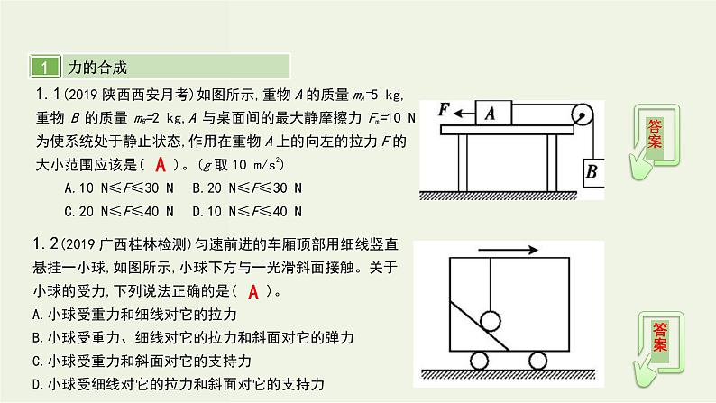 高考物理一轮复习课件第二单元相互作用第3讲受力分析共点力的平衡 (含解析)03