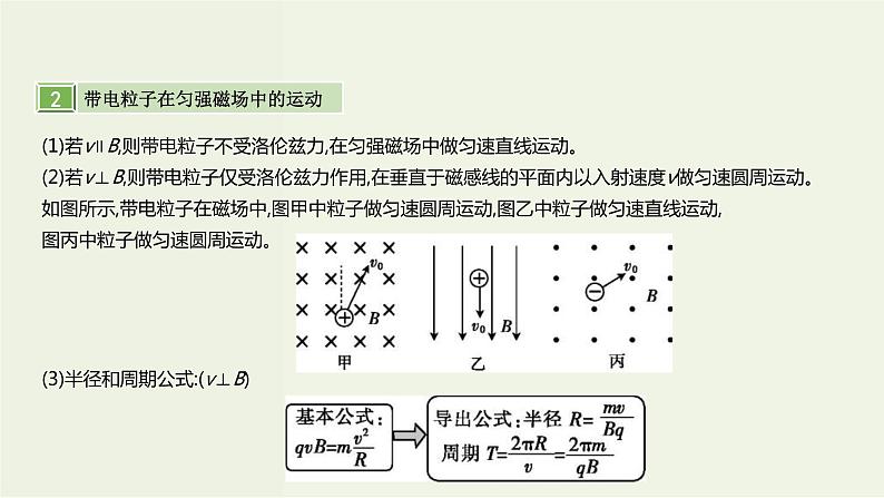 高考物理一轮复习课件第十二单元磁场第2讲带电粒子在磁场中的运动 (含解析)第4页