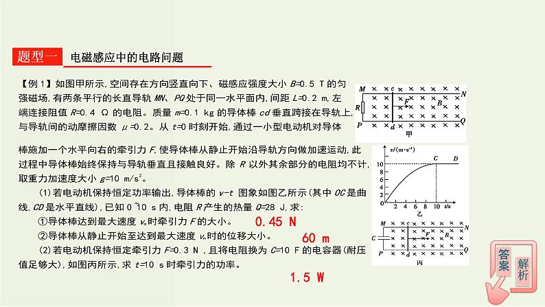 高考物理一轮复习课件第十三单元电磁感应第2课时电磁感应的综合应用 (含解析)第5页