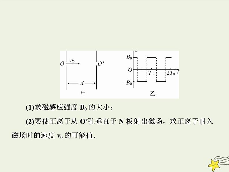 高考物理二轮复习课件专题九带电粒子在交变电磁场中 (含详解)06