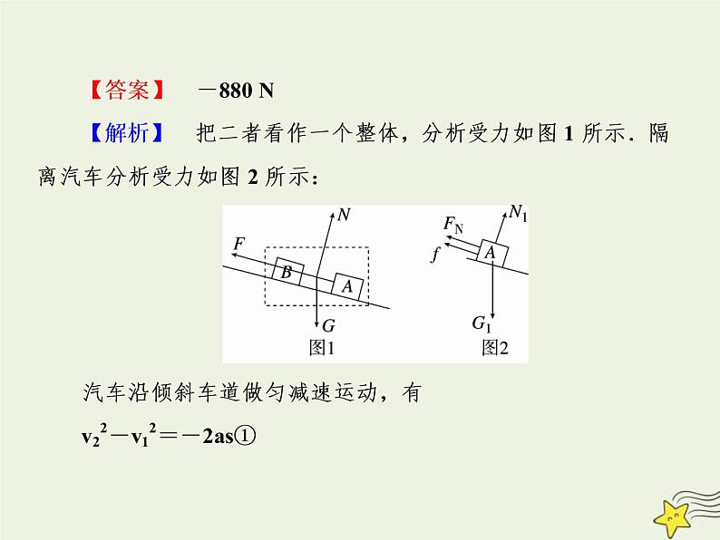 高考物理二轮复习课件专题五动力学方法和能量方法 (含详解)第7页