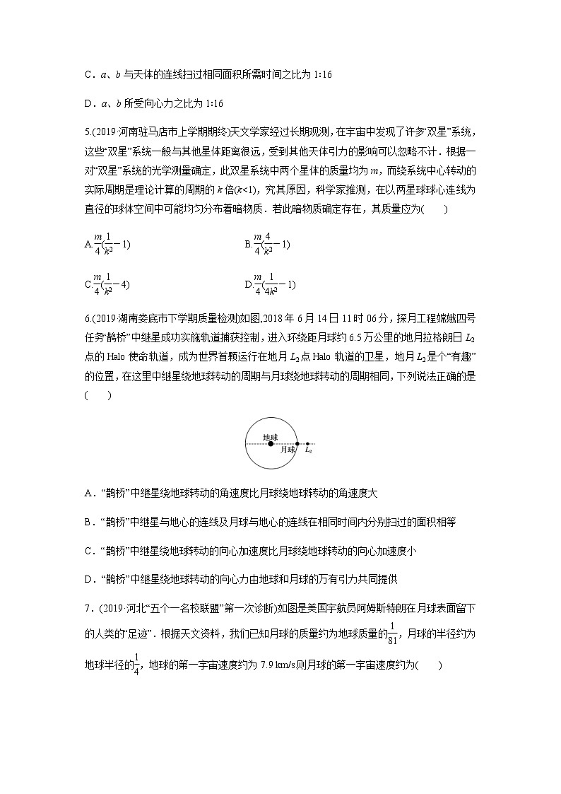 高考物理二轮复习高频考点专项训练---万有引力与航天（原卷版）第2页