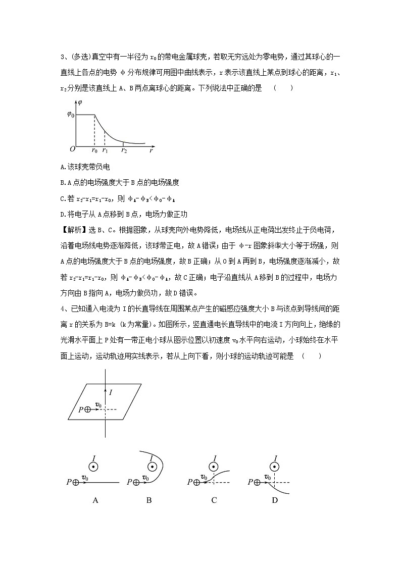 高考物理二轮复习选择题固基优练 (含解析)02