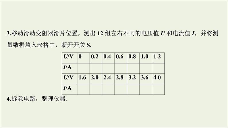 高考物理二轮实验复习课件实验九描绘小电珠的伏安特性曲线 (含解析)06