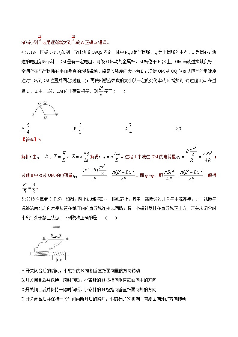 高考物理考前冲刺（21）电磁感应选择题猜押练 (含详解)03