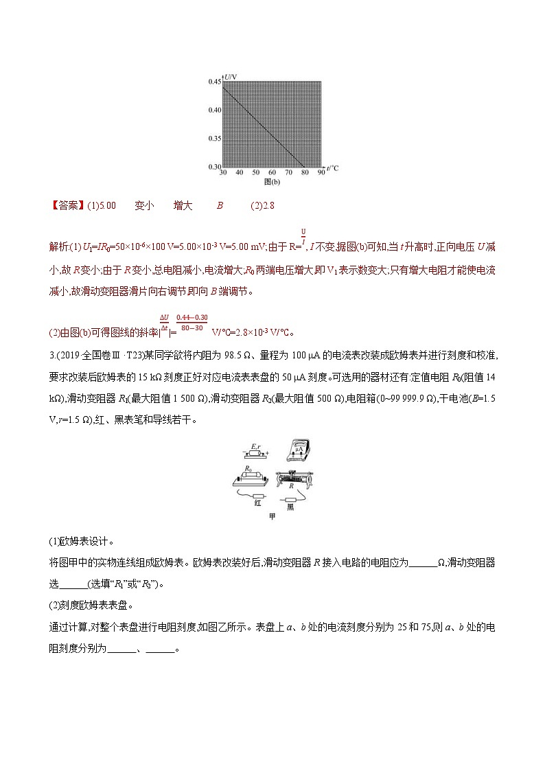 高考物理考前冲刺（25）电学实验猜押练 (含详解)03
