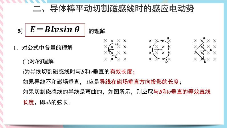 新教材 高中物理选择性必修二  2.2 法拉第电磁感应定律 课件+教案08