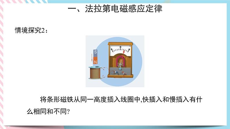 新教材 高中物理选择性必修二  2.2 法拉第电磁感应定律 课件+教案05