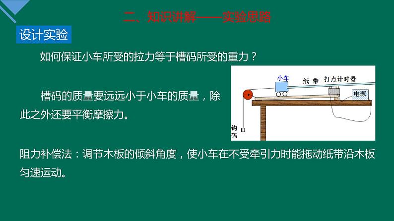 4.2实验：探究加速度与力、质量的关系+课件——2021-2022学年高一上学期物理人教版（2019）必修第一册08