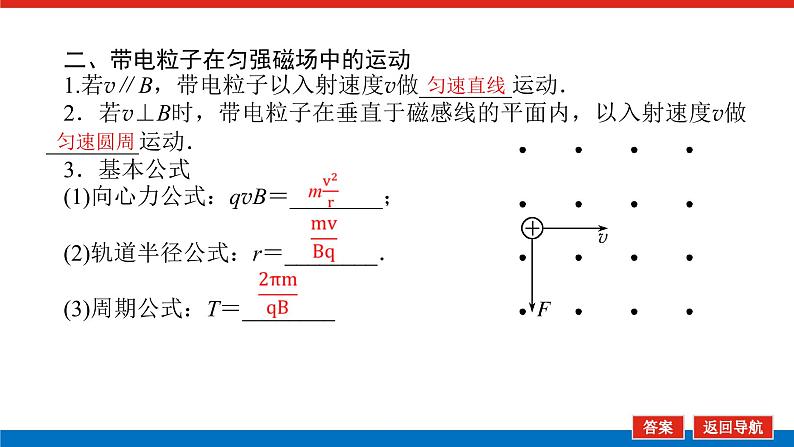2023高考物理全复习（统考版）第九章 第2讲 磁场对运动电荷的作用课件PPT05