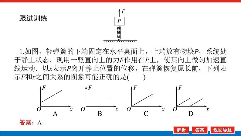 2023高考物理全复习（统考版）专题二 应用牛顿运动定律解决“三类”常考问题课件PPT第8页