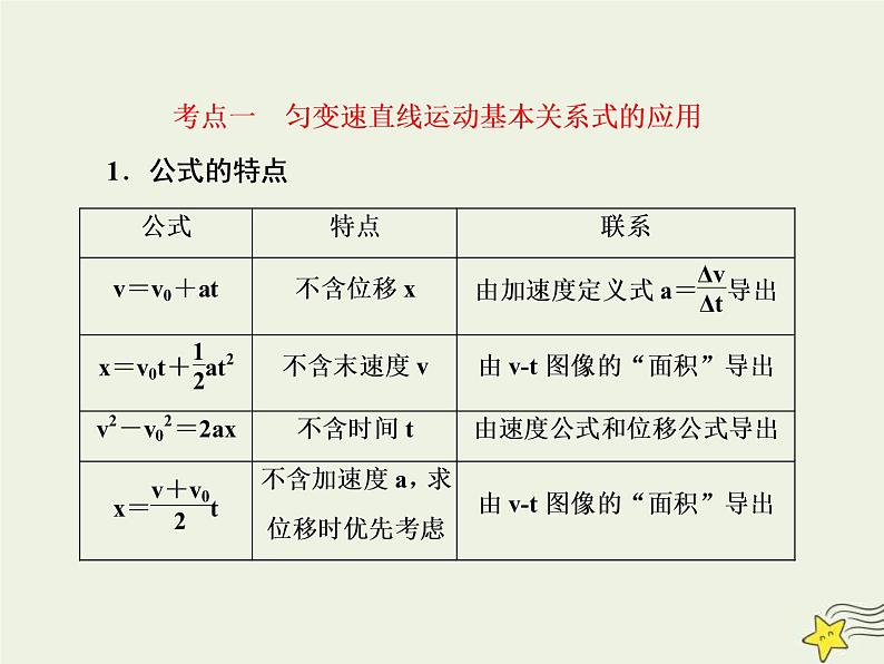 (新课标版)高考物理一轮复习课件1.2匀变速直线运动 (含解析)08