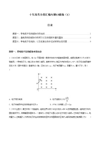 (2011-2020)十年高考物理真题分类汇编13 磁场1(2份打包，解析版+原卷版，可预览)