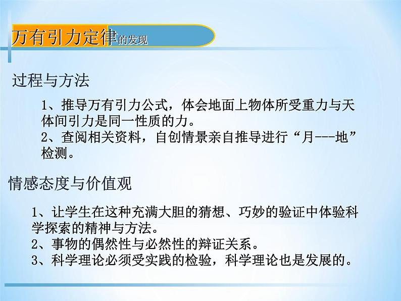 2022-2023学年沪科版必修第二册 4.2万有引力定律是怎么发现的 课件第5页