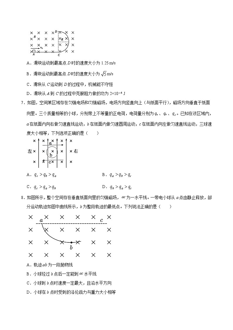 高考物理二轮复习重难点16重力场电场磁场的复合（原卷版）第3页