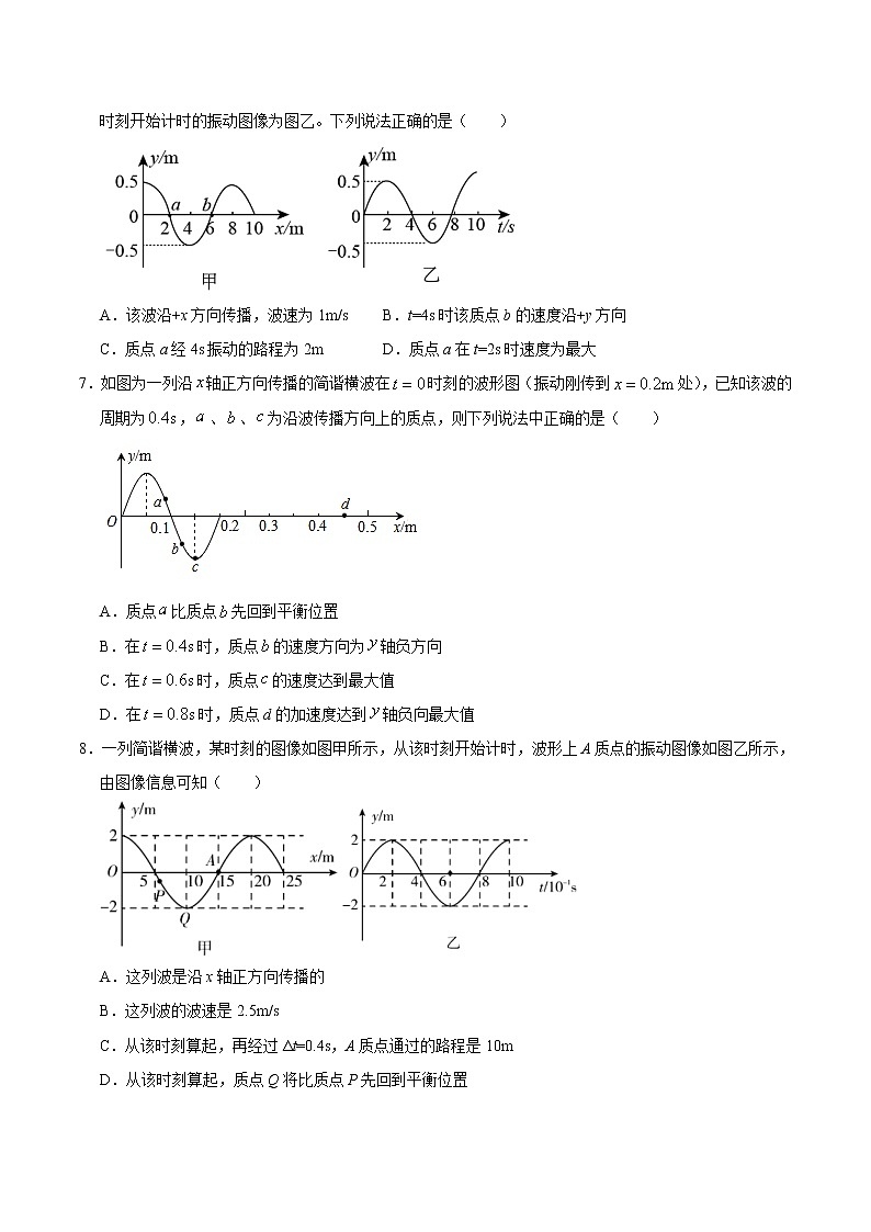 高考物理二轮复习重难点21波的图像问题（原卷版）第3页