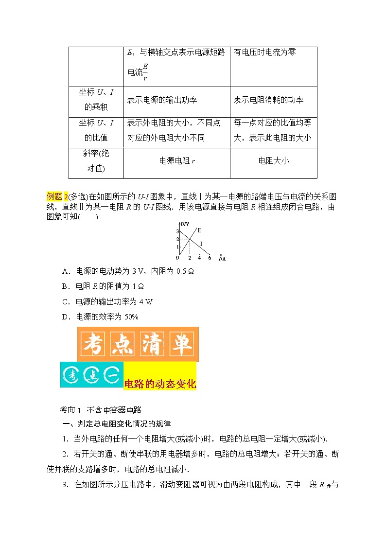第10讲直流电路与交流电路-最新高考物理二轮复习直击高考热点难点（原卷版）第2页