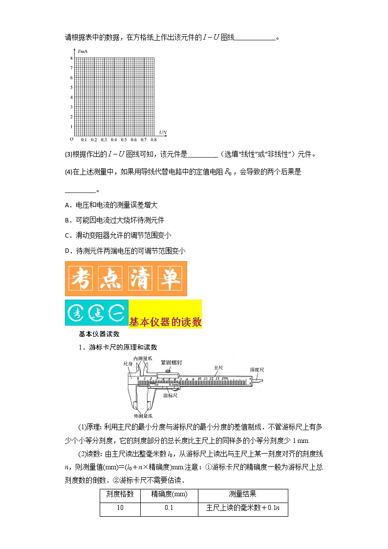 第17讲 电学实验-最新高考物理二轮复习直击高考热点难点（原卷版）第3页