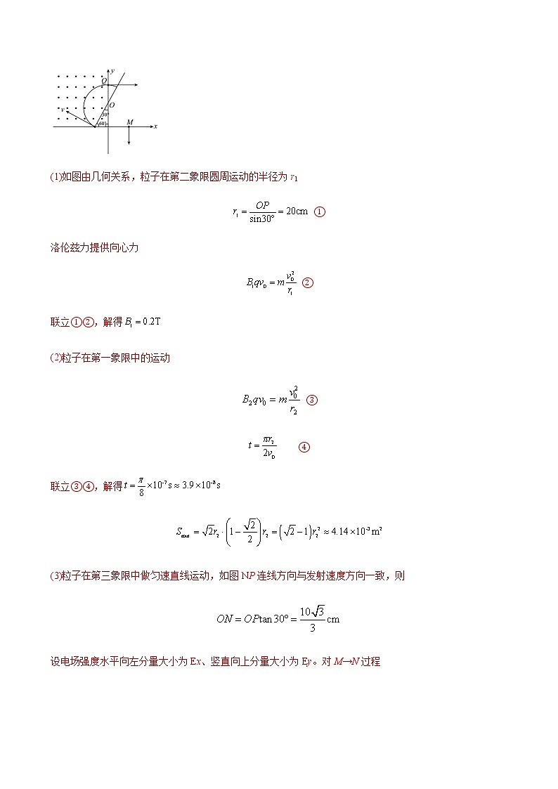 专题18 带电粒子在复合场运动-最新高考高三一模物理试题汇编（解析版）第2页