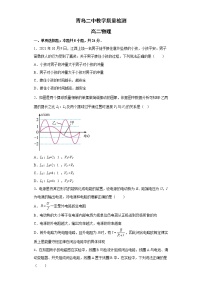 2023青岛二中高二上学期12月月考物理试题含答案