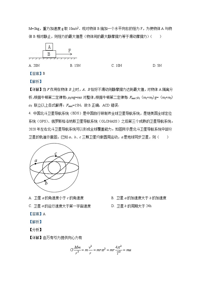 湖南省永州市新田县第一中学2022-2023学年高三物理上学期期中考试试题（Word版附解析）第3页