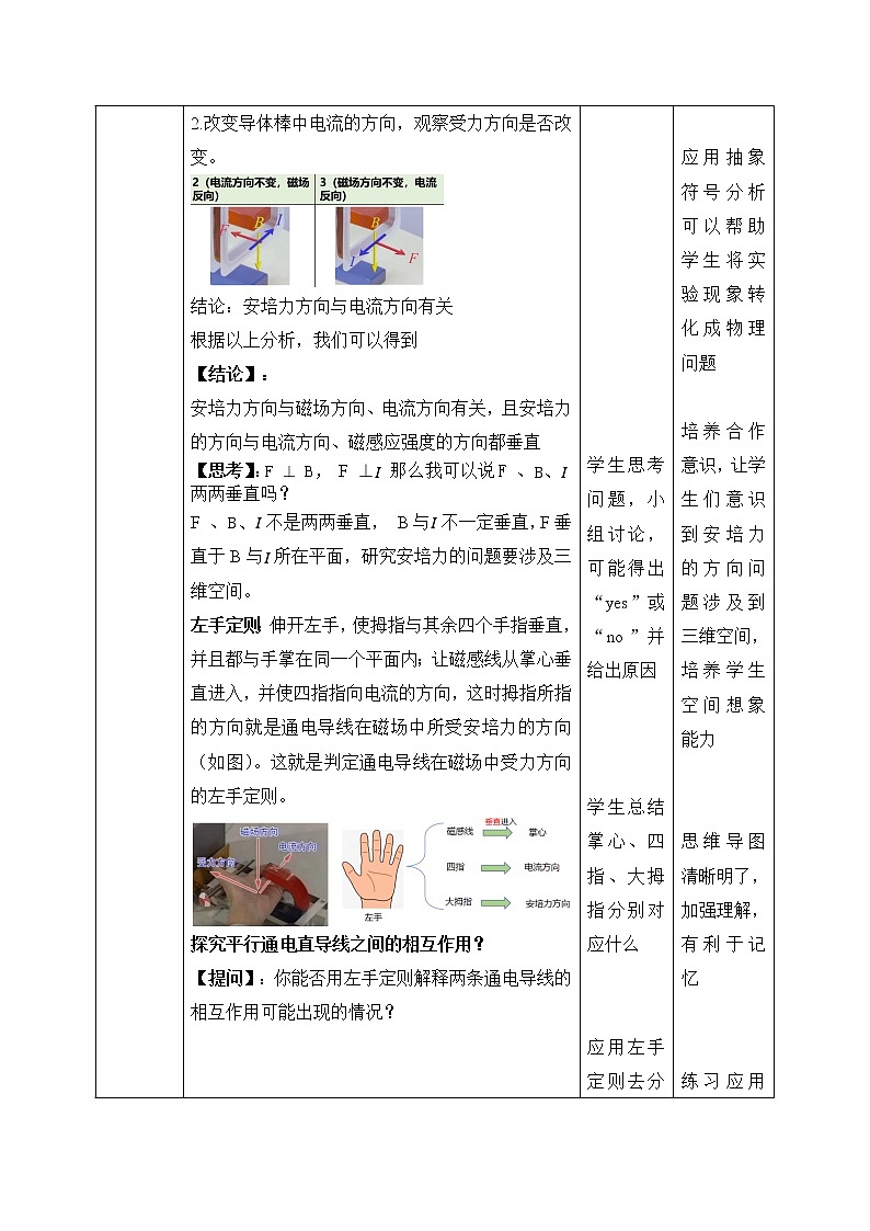 新人教版（2019）选择性必修二 1.1《磁场对通电导线的作用力》课件PPT+教案+同步练习03