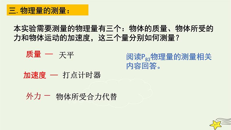 人教版高中物理必修一4.2 实验：探究加速度与力、质量的关系 课件06