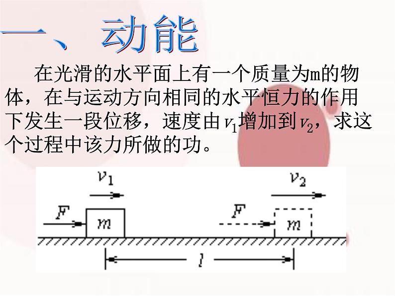 新人教版2019高中物理必修2   动能和动能定理 课件PPT05