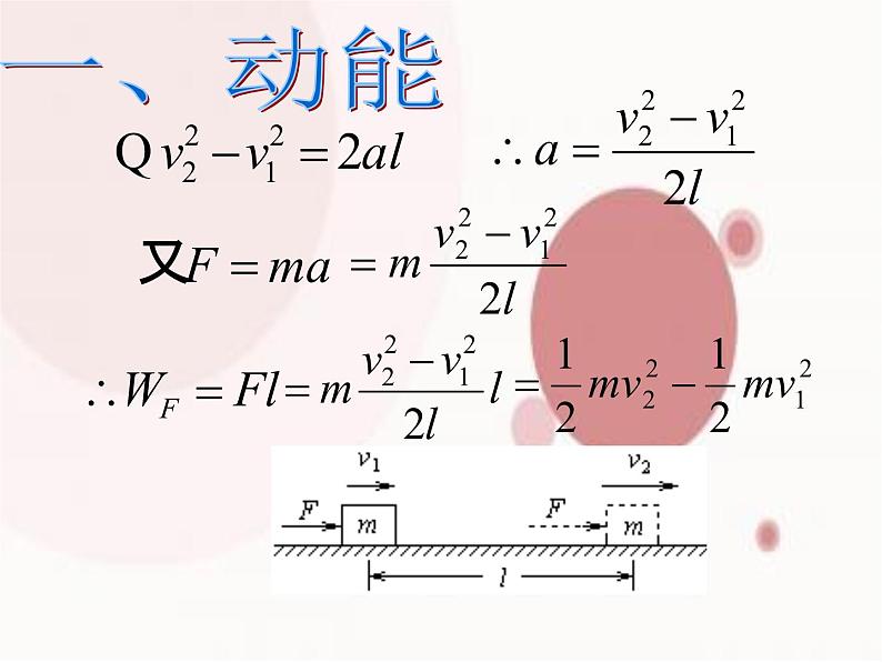 新人教版2019高中物理必修2   动能和动能定理 课件PPT06