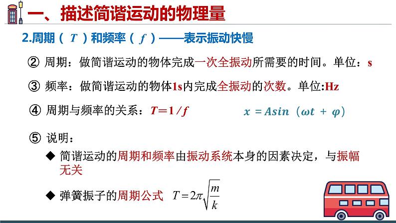 2.2简谐运动的描述 课件 高二上学期物理人教版（2019）选择性必修第一册06