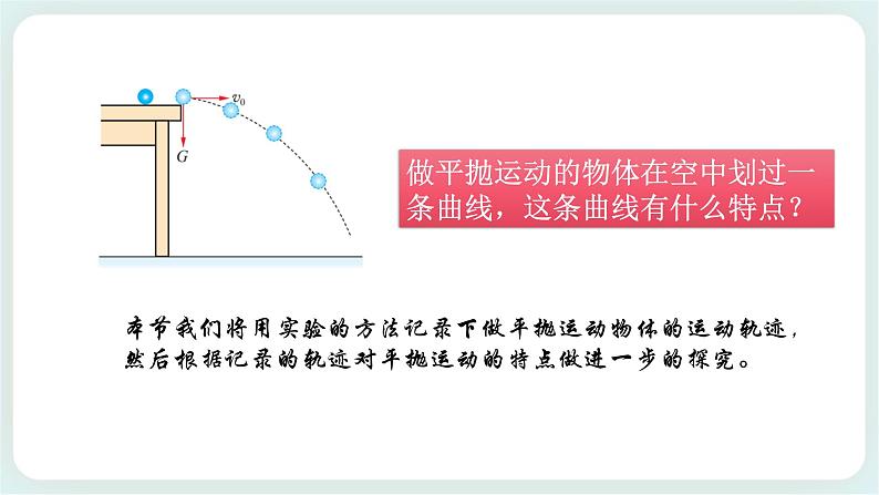 2.3 科学探究：平抛运动的特点-高一物理备课必备课件（鲁科版2019必修第二册）03