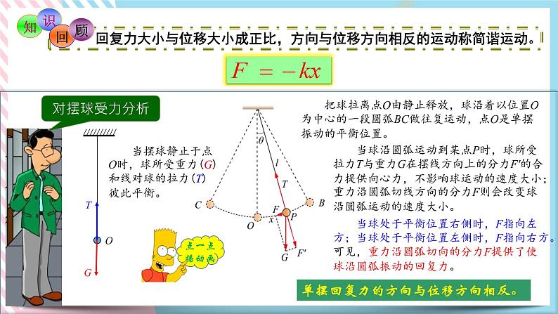 2.3单摆-2022-2023学年高二物理备课必备课件（鲁科版2019选择性必修第一册）04