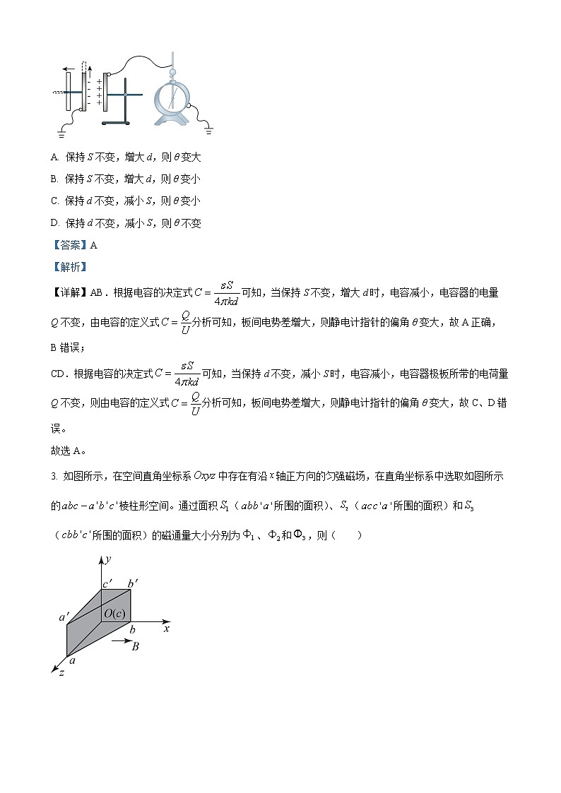 2021-2022学年安徽省宣城市高二上学期期末调研测试物理试题  （解析版）第2页