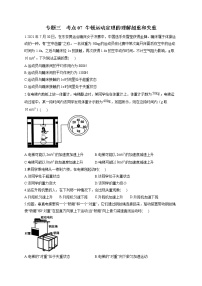 2023届高考物理高频考点专项练习：专题三  考点07 牛顿运动定理的理解超重和失重（C卷）