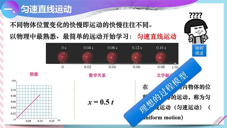 1.3位置的变化的快慢 速度（课件+教案+导学案+课时作业）03