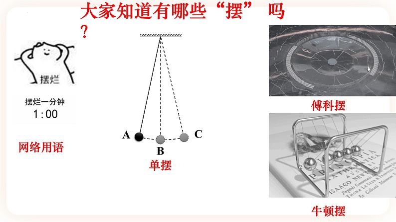 2.3 单摆（1）基础 课件第3页