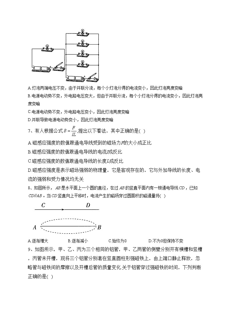 2022-2023学年人教版高二物理上学期期末达标测试卷（A卷）(含答案)03