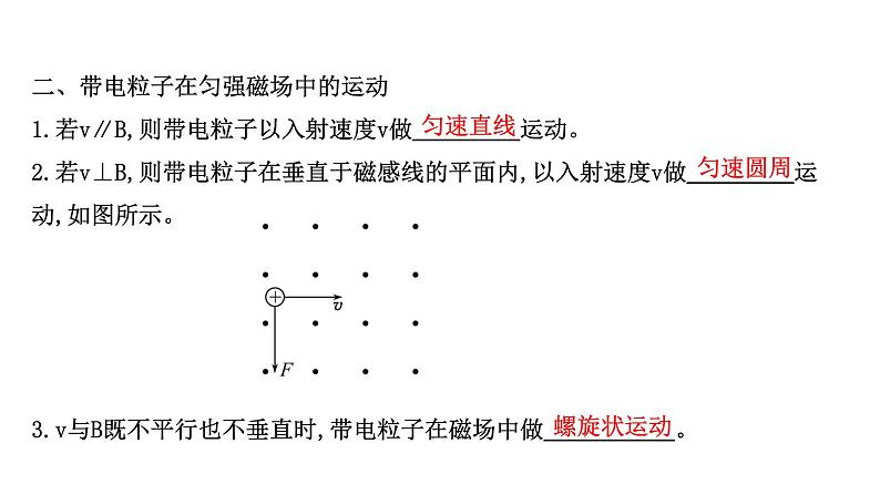 最新高考物理二轮复习课件：第八章 第2讲 磁场对运动电荷的作用第6页