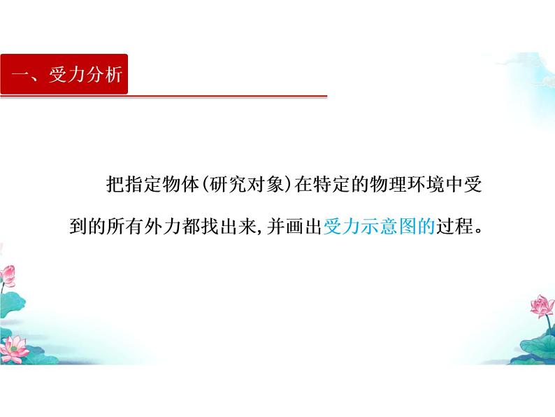 受力分析复习专题课件PPT第2页