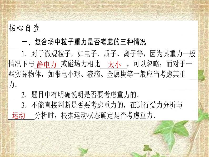 2022-2023年高考物理一轮复习 带电粒子在组合场、复合场中的运动课件第2页