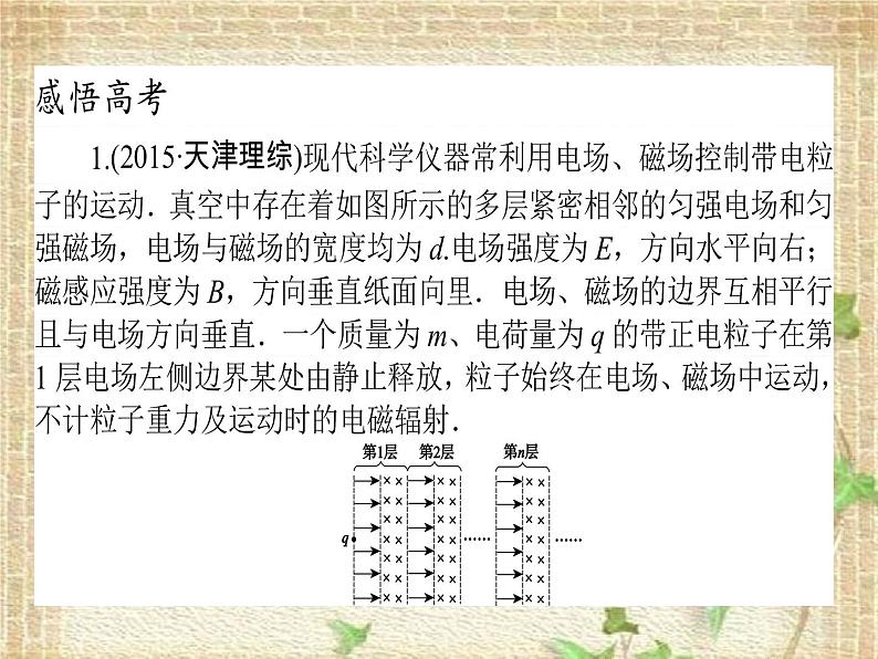 2022-2023年高考物理一轮复习 带电粒子在组合场、复合场中的运动课件第6页