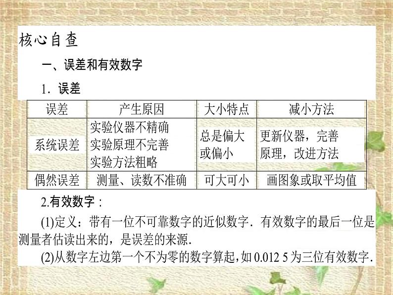 2022-2023年高考物理一轮复习 力学实验 (3)课件第2页