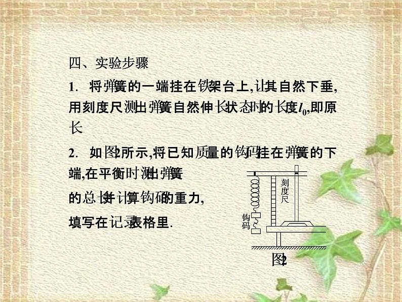 2022-2023年高考物理一轮复习 实验探究弹力和弹簧伸长的关系课件第5页