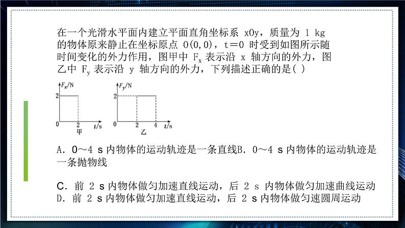 【沪科版】物理必修二 5.1.3《曲线运动》运动的合成与分解综合应用（课件+同步练习）04