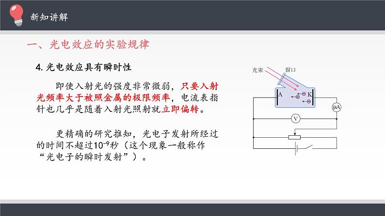 新课标高中物理：光电效应课件PPT08