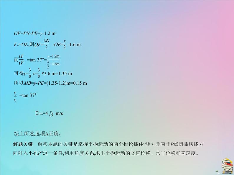 高中物理高考 2020版高考物理一轮复习专题四曲线运动课件06