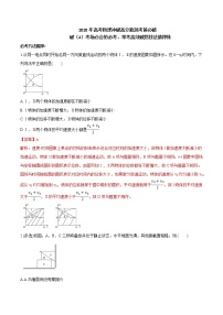 高中物理高考 2020年高考物理冲破高分瓶颈考前必破 破（4）考场必会的必考、常考高效破题技法猜押练